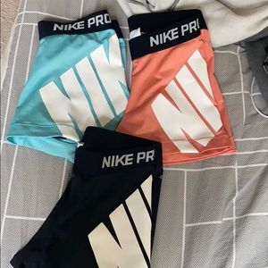 nike pro compression shorts